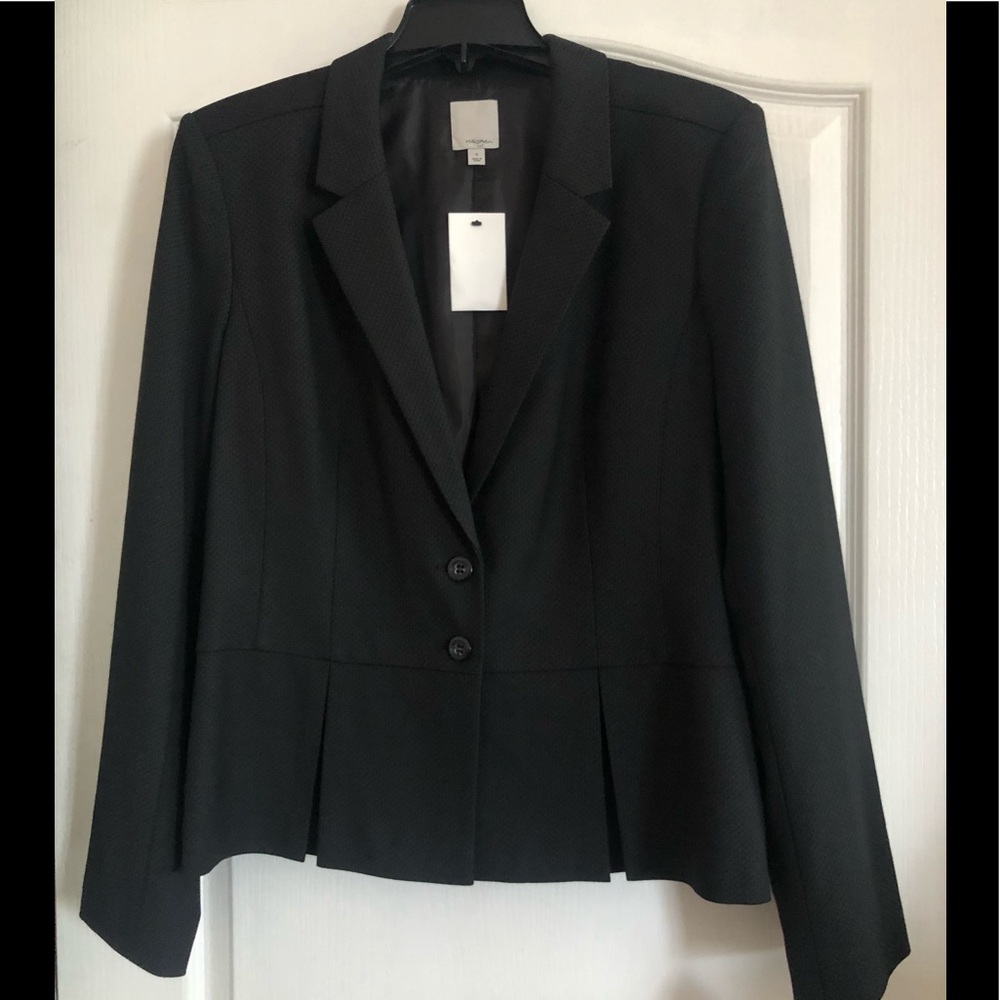 Halogen Diamond Stitch fitted Suiting Jacket